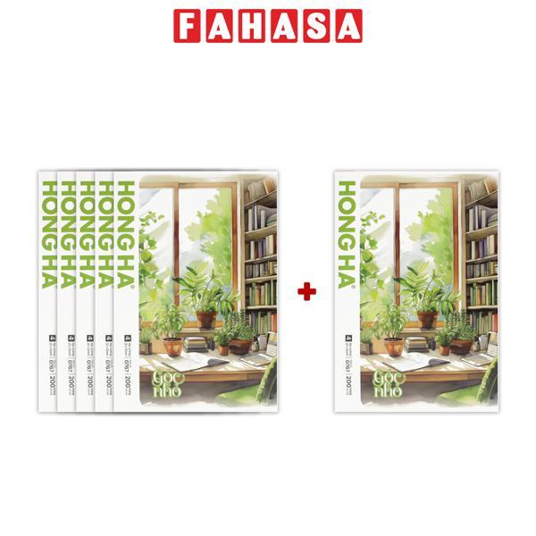 [MUA 5 TẶNG 1] Tập Học Sinh South Star Góc Nhỏ - 4 Ô Ly - 200 Trang 80gsm - Hồng Hà 0767 - Mẫu 4