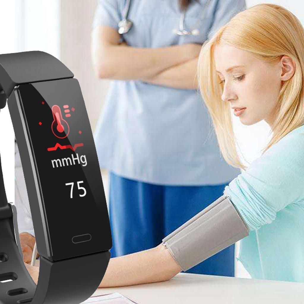 Sports 0.96" IPS Screen Bracelet Long Standby Bluetooth Smart Watch Women