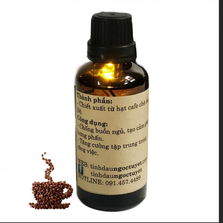 Combo 2 tinh dầu Cafe thiên nhiên giúp thư giản, tinh táo khi lái xe Ngọc Tuyết 50mlx30ml