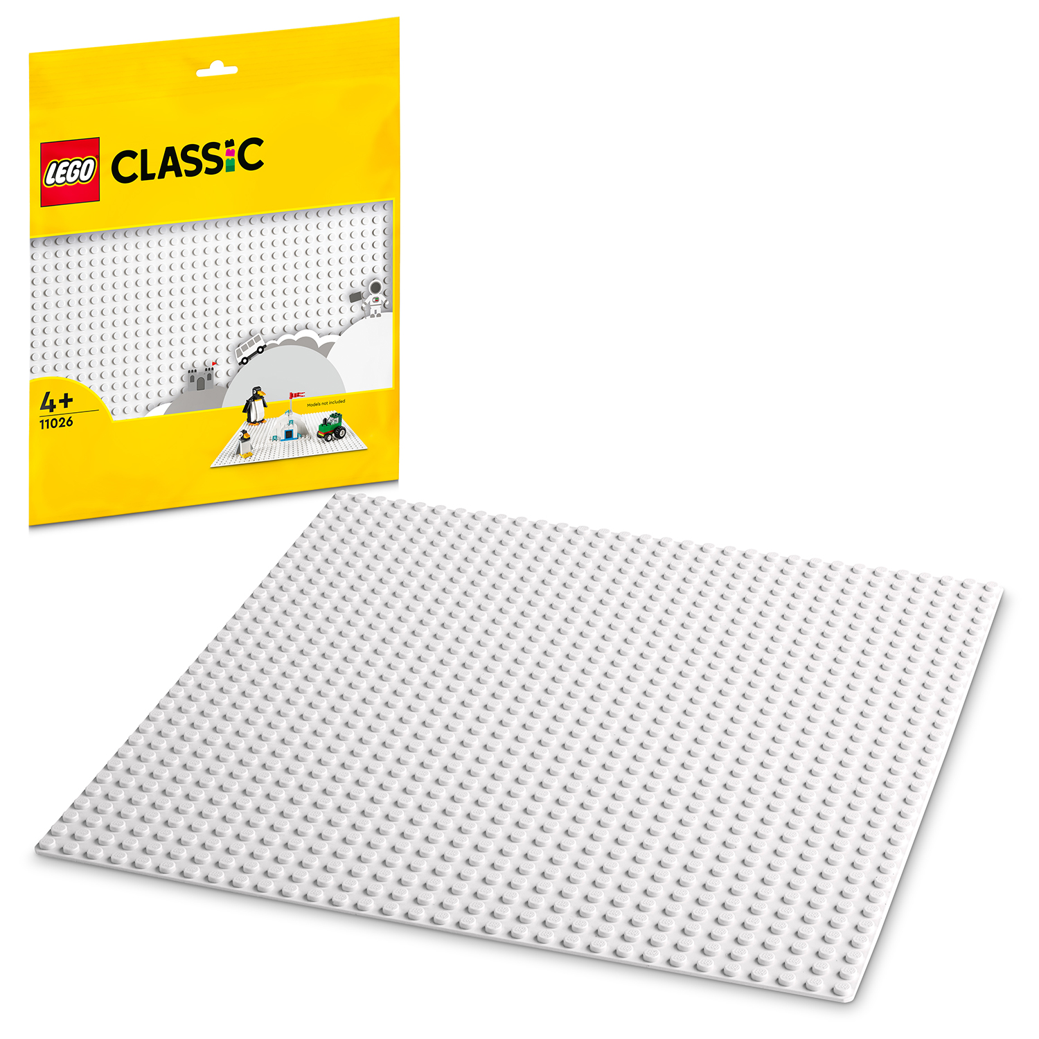 LEGO Classic 11026 Đế Lắp Ráp Màu Trắng (1 chi tiết)