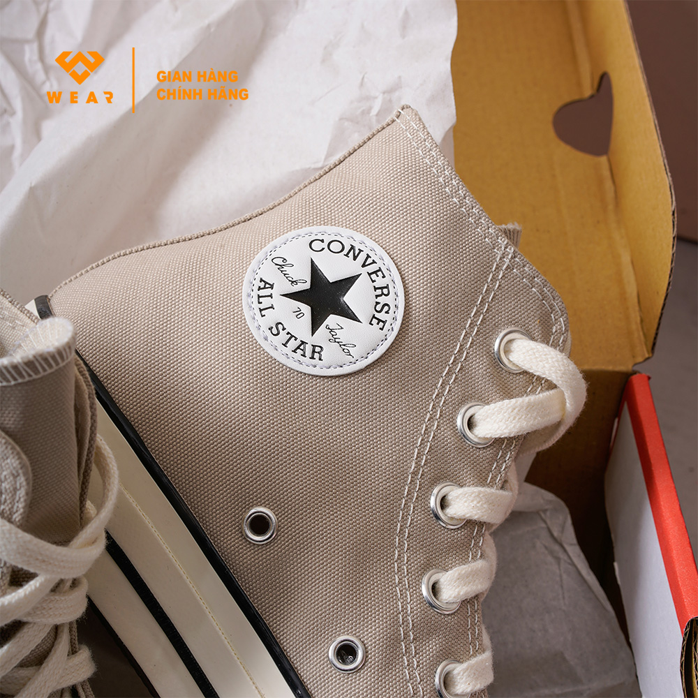Giày Converse Chuck 70 High Recycled Canvas Papyrus