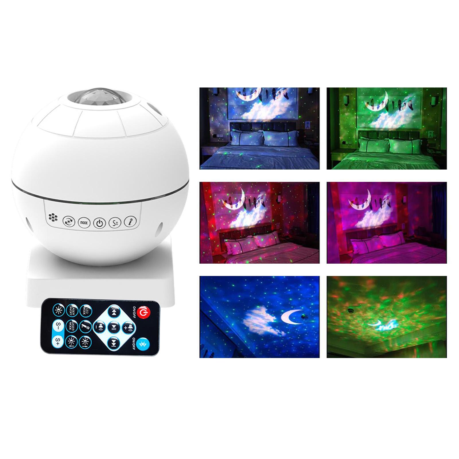 Galaxy Projector LED Bluetooth Music Speaker Sky Projection Room Kid Decor
