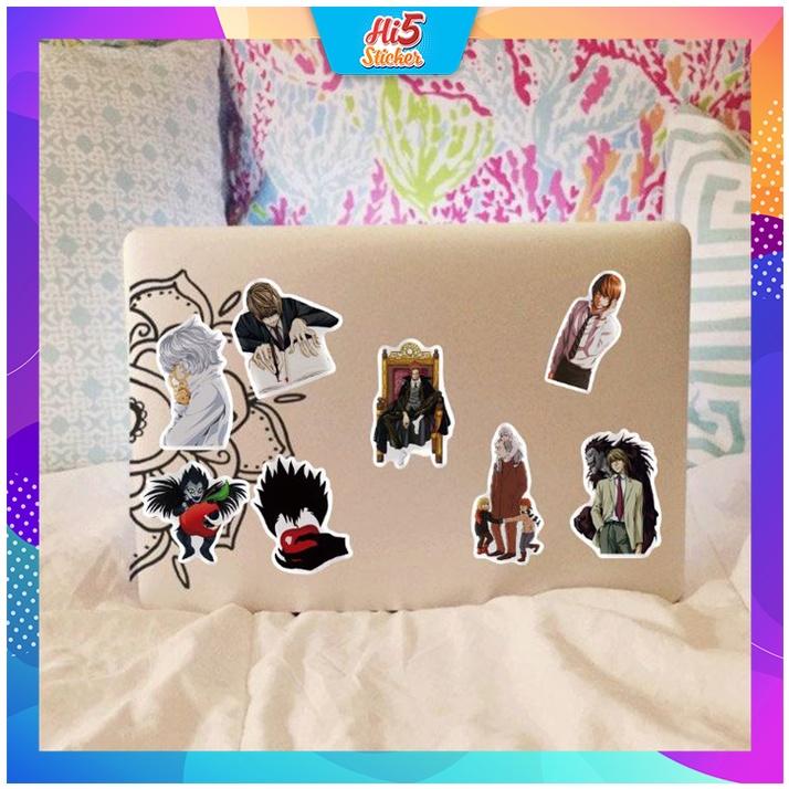 Sticker Hình Dán Trang Trí Anime Quyển Sổ Sinh Tử DeathNote ms#226