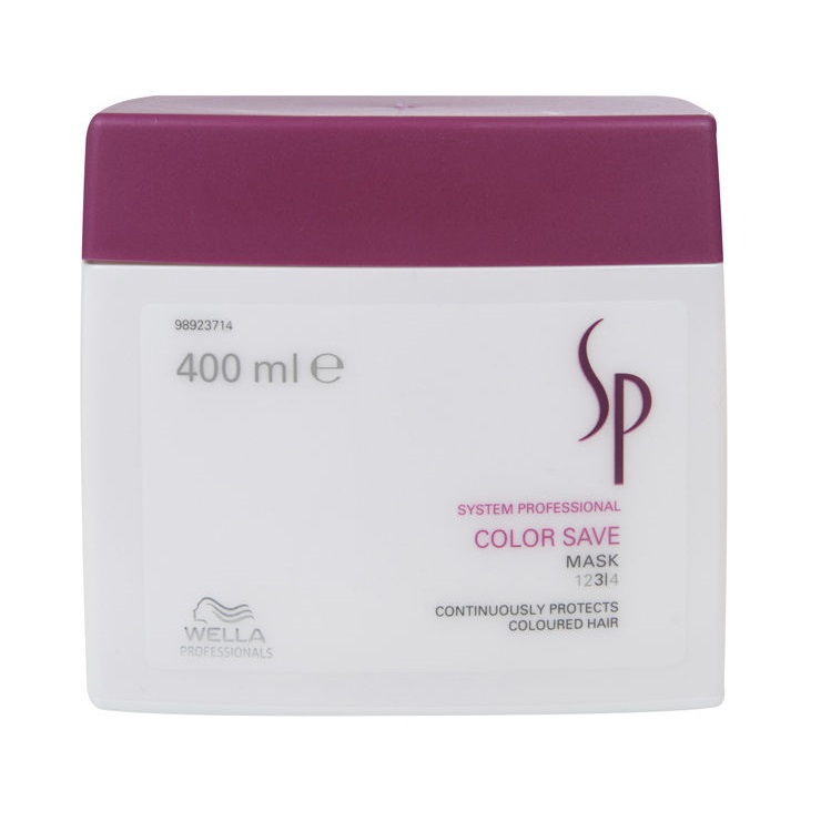 Dầu ủ tóc giữ màu nhuộm Wella SP System Professional Color Save Mask 400ml