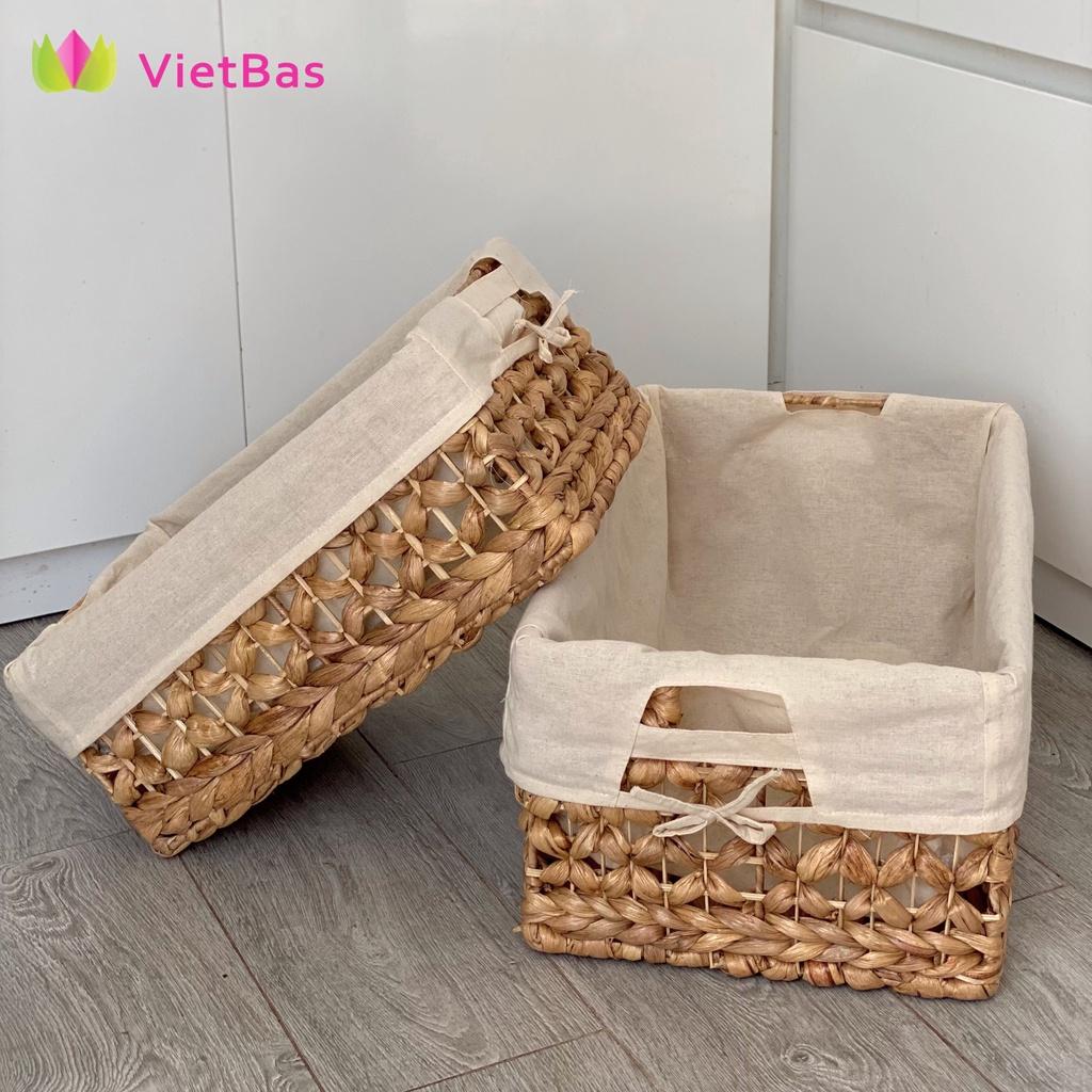 Hộp lục bình VIETBAS vuông LBK_002