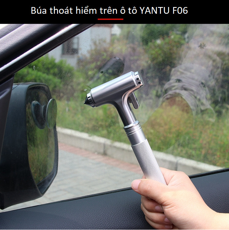 Búa thoát hiểm trên ô tô F06 cao cấp - Hàng nhập khẩu
