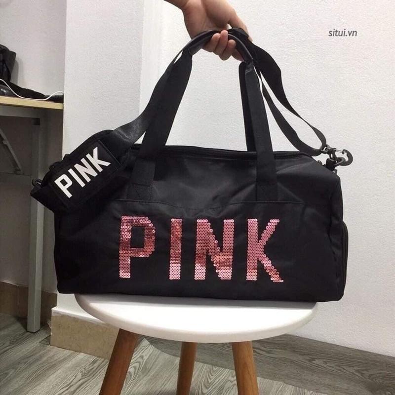 Túi trống túi tập gym thời trang túi thể thao cao cấp túi du lịch Pink size to PN01