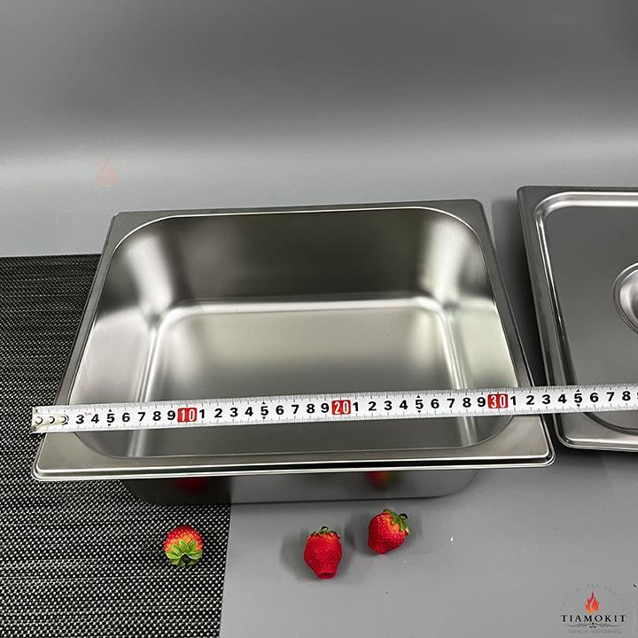 Khay buffet 1/2 sâu 10 cm cao cấp, an toàn, tiện dụng.
