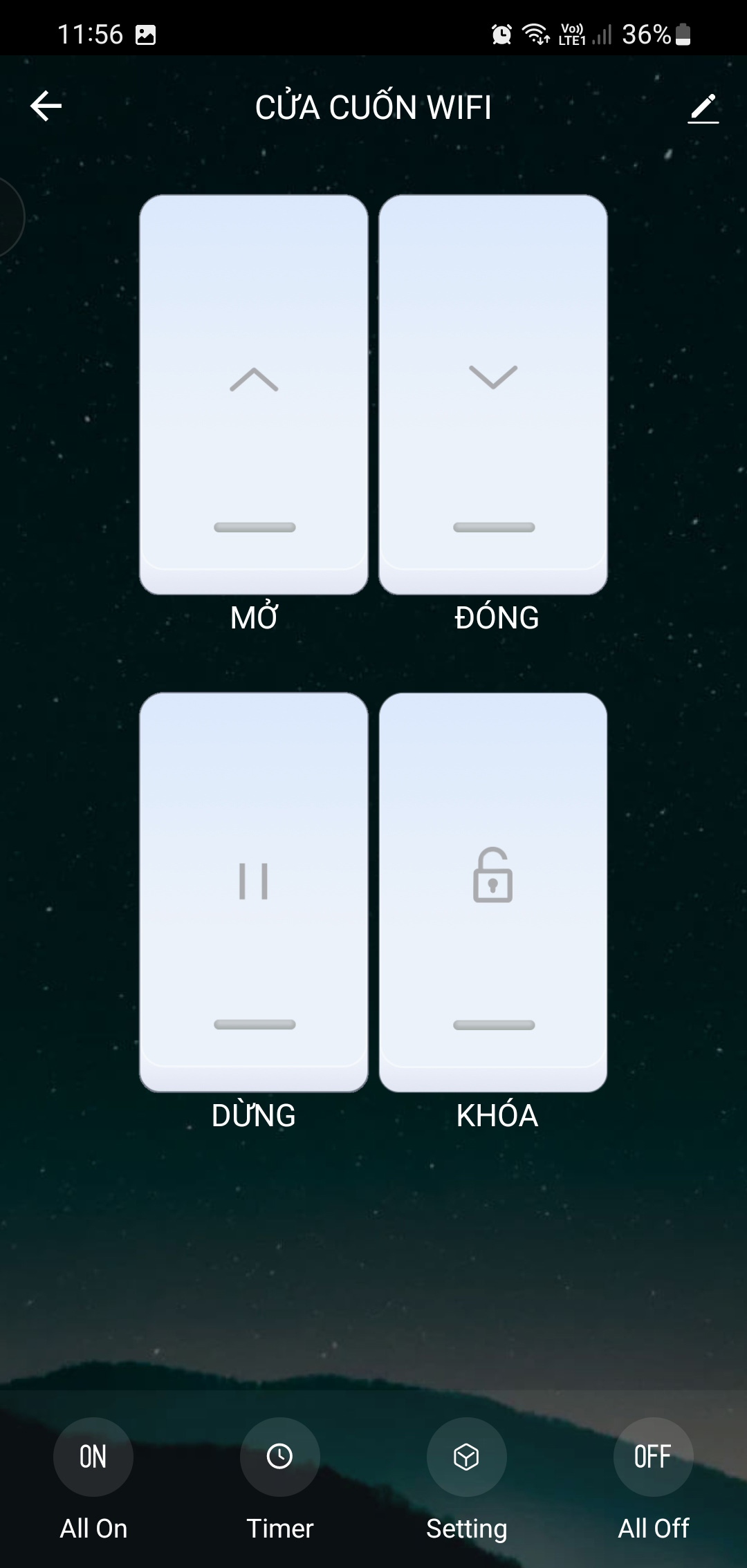 Bộ phát sóng điều khiển cửa cuốn bằng điện thoại Wifi Smart-Life