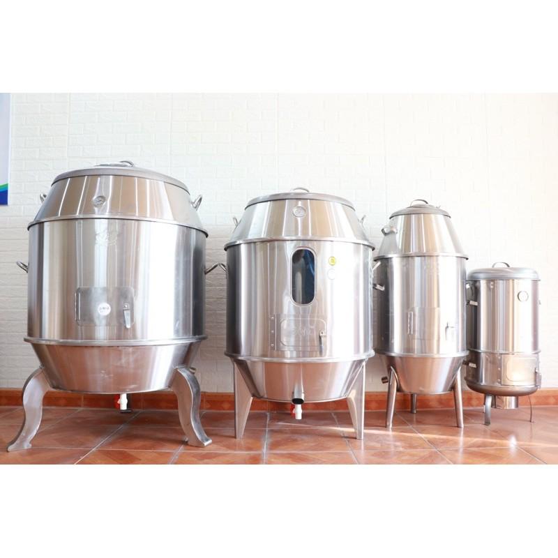 lu quay vịt gia đình ,quán ăn nhỏ phi 40 inox không gỉ