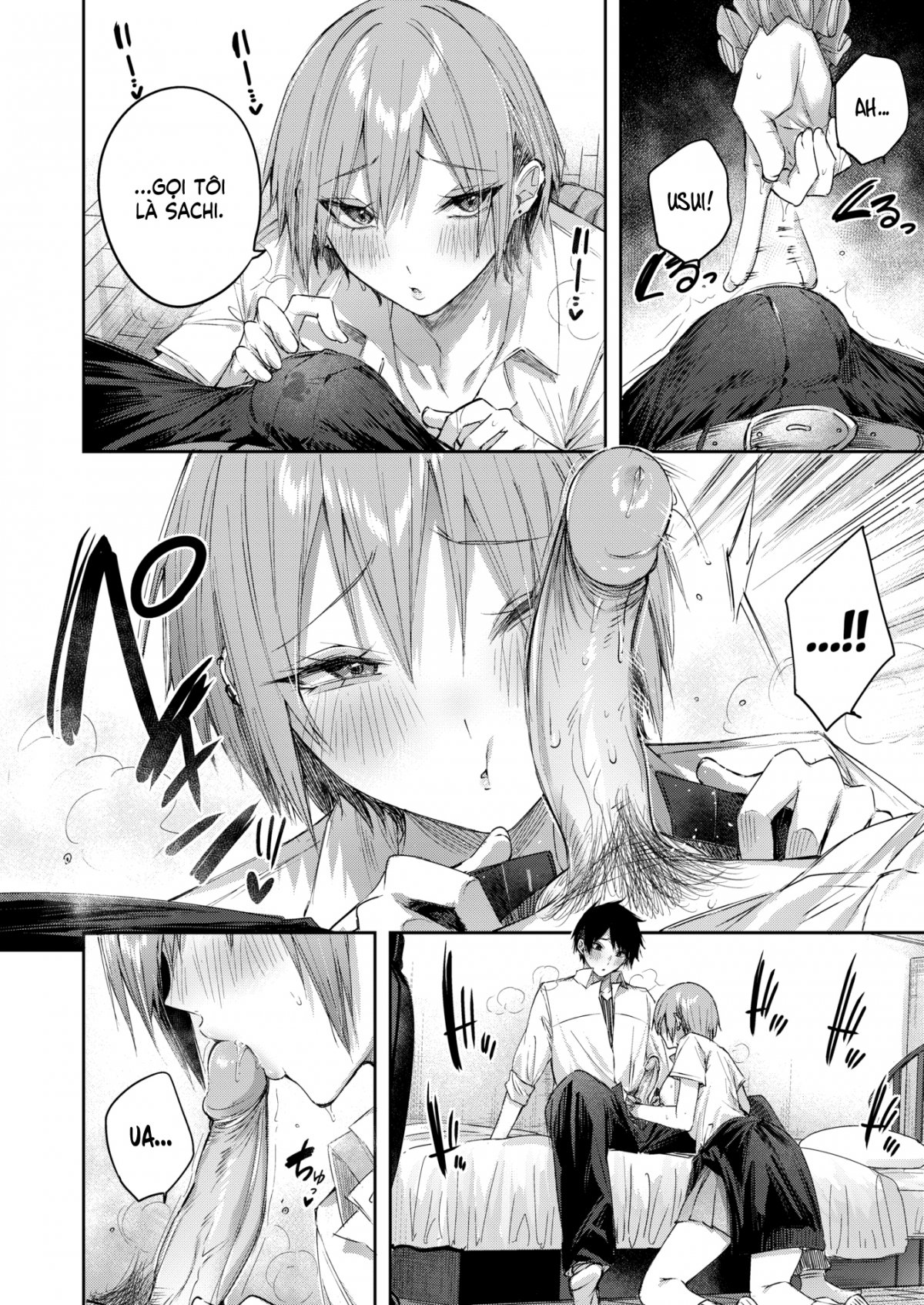 tóc usui hoe hồng dâu tây chapter 1 16