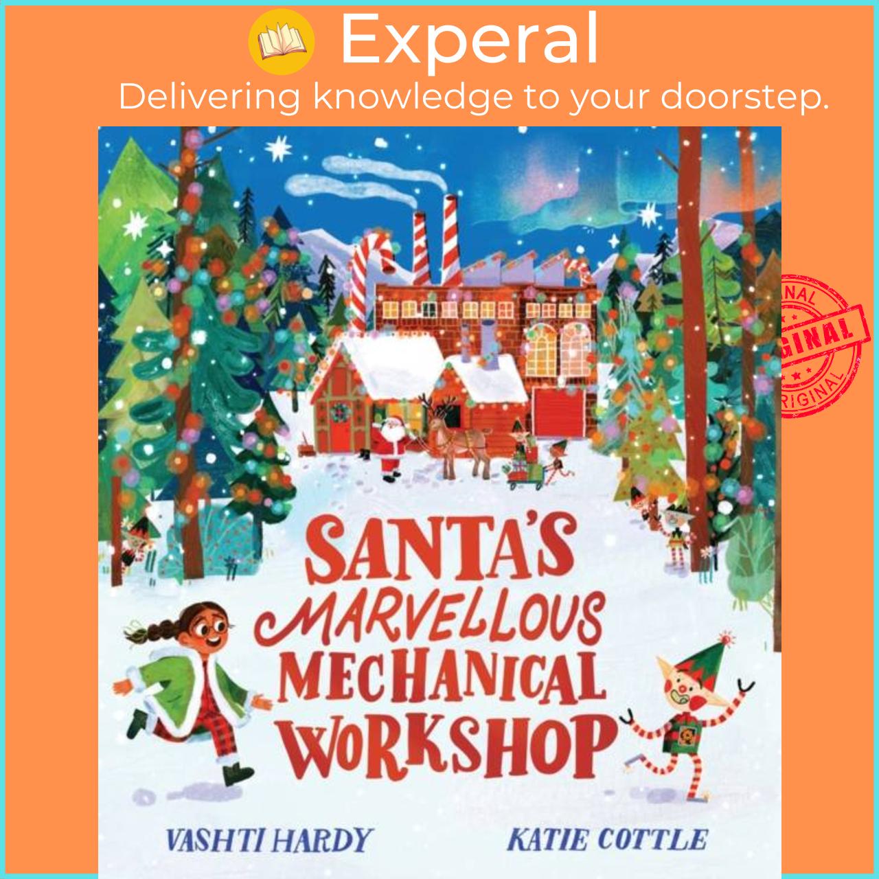 Hình ảnh Sách - Santa's Marvellous Mechanical Workshop (HB) by Katie Cottle (UK edition, hardcover)