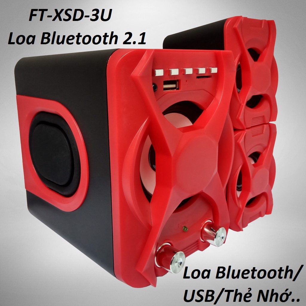 Loa Vi Tính Kèm Chức Năng Bluetooth Ruizu XSD3U- HÀNG CHÍNH HÃNG