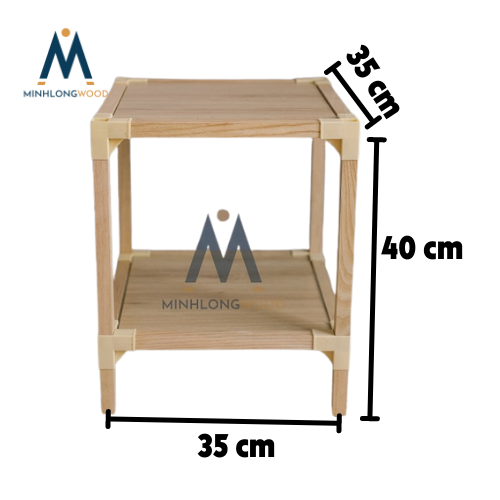 Kệ Gỗ Đầu Giường - Tab Đầu Giường Minhlongwood M10 - Kệ Trang Trí Phòng Ngủ - Mẫu Mã Đa Dạng