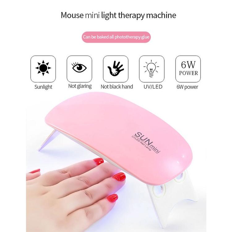 Máy hơ gel Sun5 mini, máy hơ móng tay cá nhân chuyên dụng làm nail