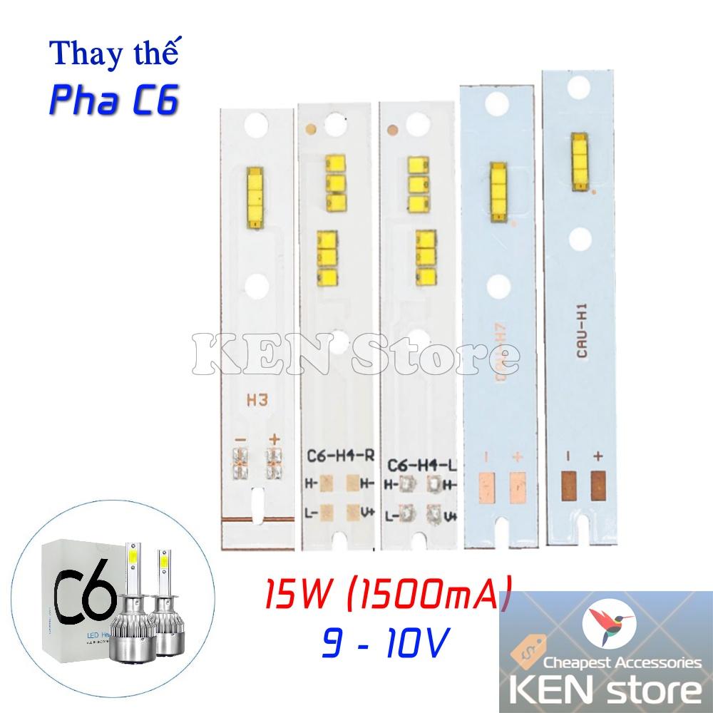 Chip led, nhân led ZES thay thế cho bóng đèn led pha C6-H1 H4 H7 H11 HB3 HB4...