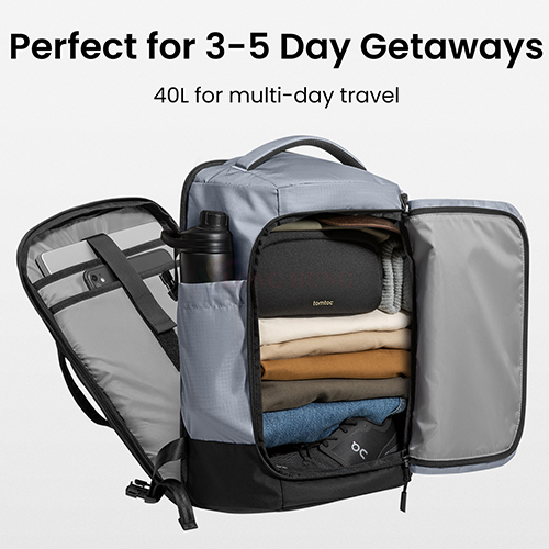 Ba lô Tomtoc Navigator-T66 Liteway Travel Laptop Backpack 28L 15.6 inch T66S1 - Hàng chính hãng