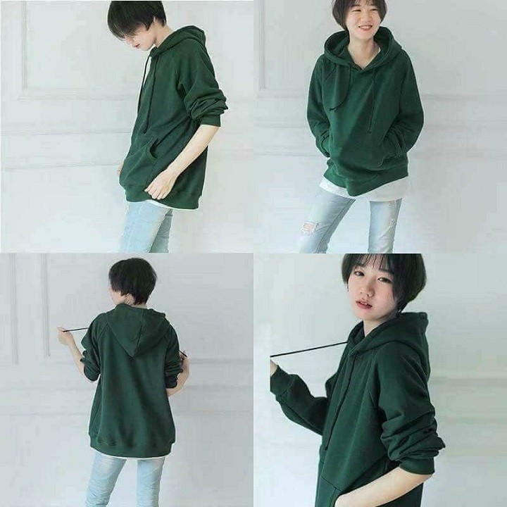 Áo hoodie nam / áo hoodie nữ / áo khoác hoodie form rộng nam nữ mặc size M , L , XL  chất vải nỉ chống nắng chống lạnh tốt