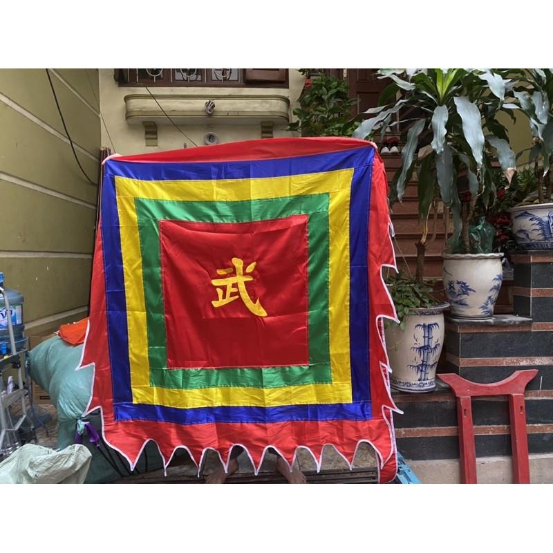Cờ Thần thêu chữ dòng họ, cờ thần thêu chữ theo yêu cầu