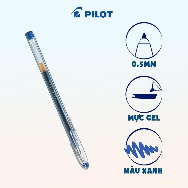 Bút Gel Pilot G-1 chính hãng nhập khẩu Nhật bản viết êm trơn