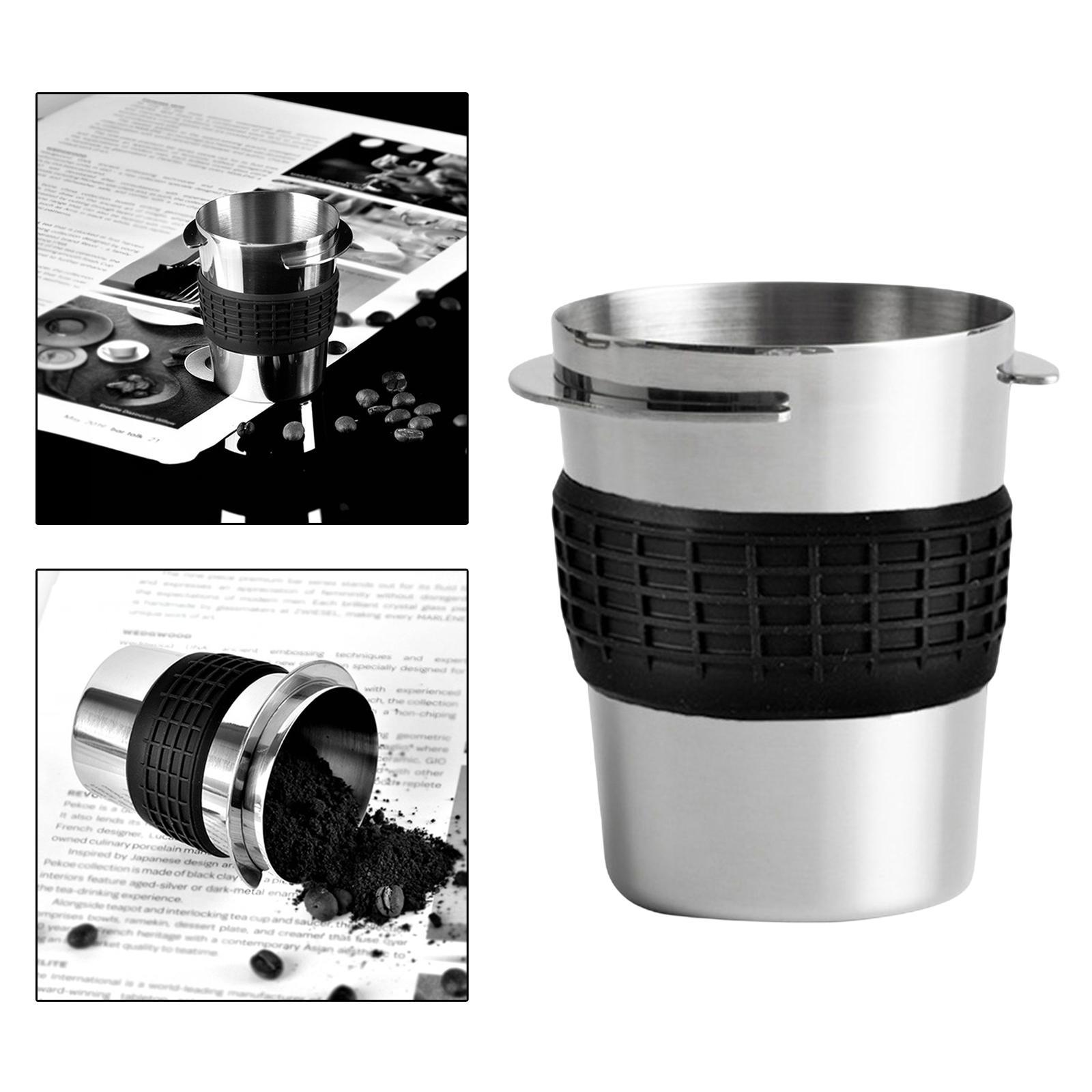 53mm Coffee Dosing Cup Coffee Machine Powder Cup for Home Bar Cafe