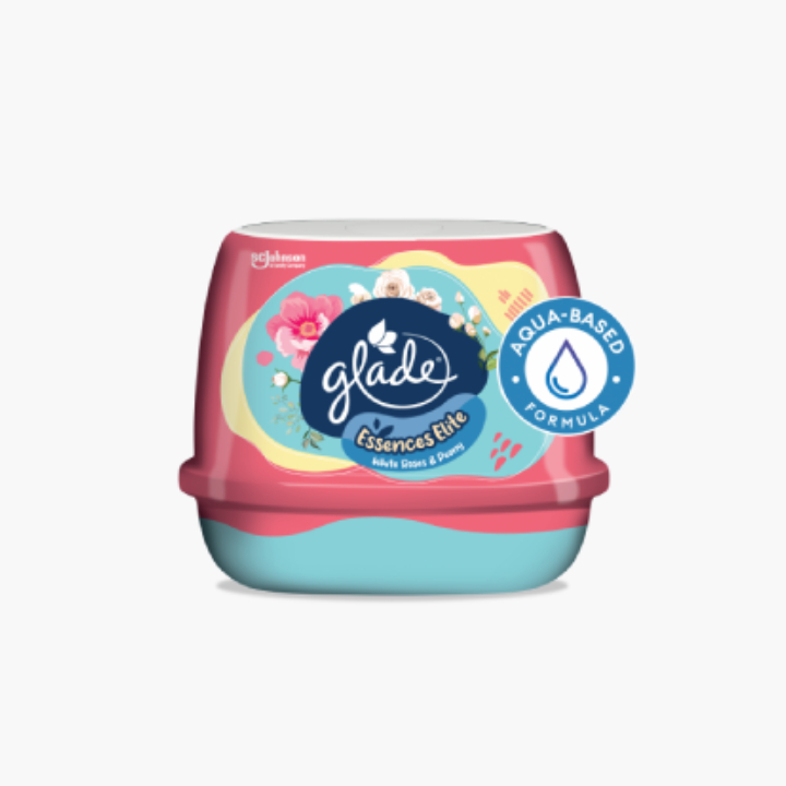 Sáp Thơm Cao Cấp Glade Essences Elite Hương Thơm Kép Hoa Hồng &amp; Mẫu Đơn 180g _ New