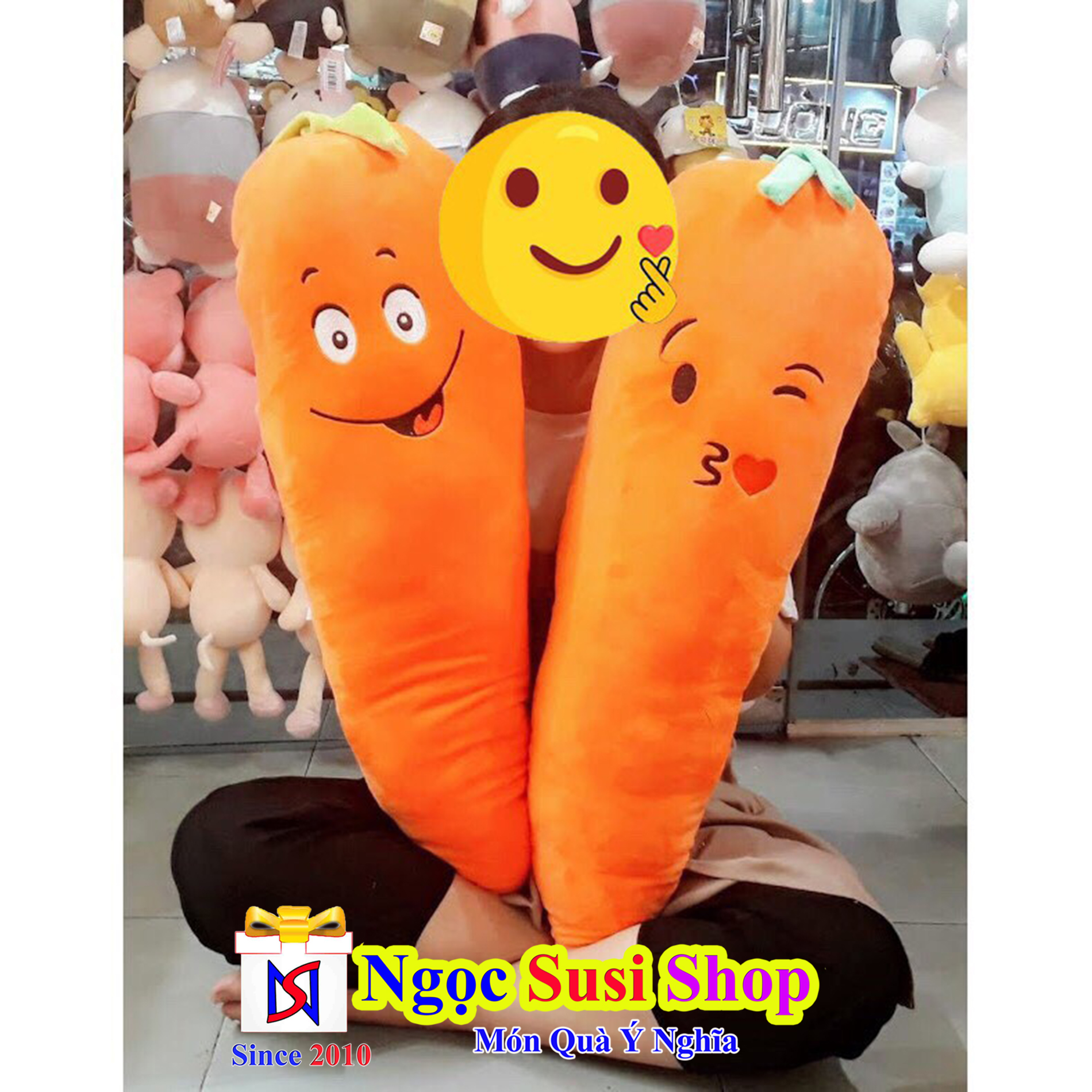 GẤU BÔNG CÀ RỐT SIÊU TO SIÊU DÀI - CỰC ĐẸP