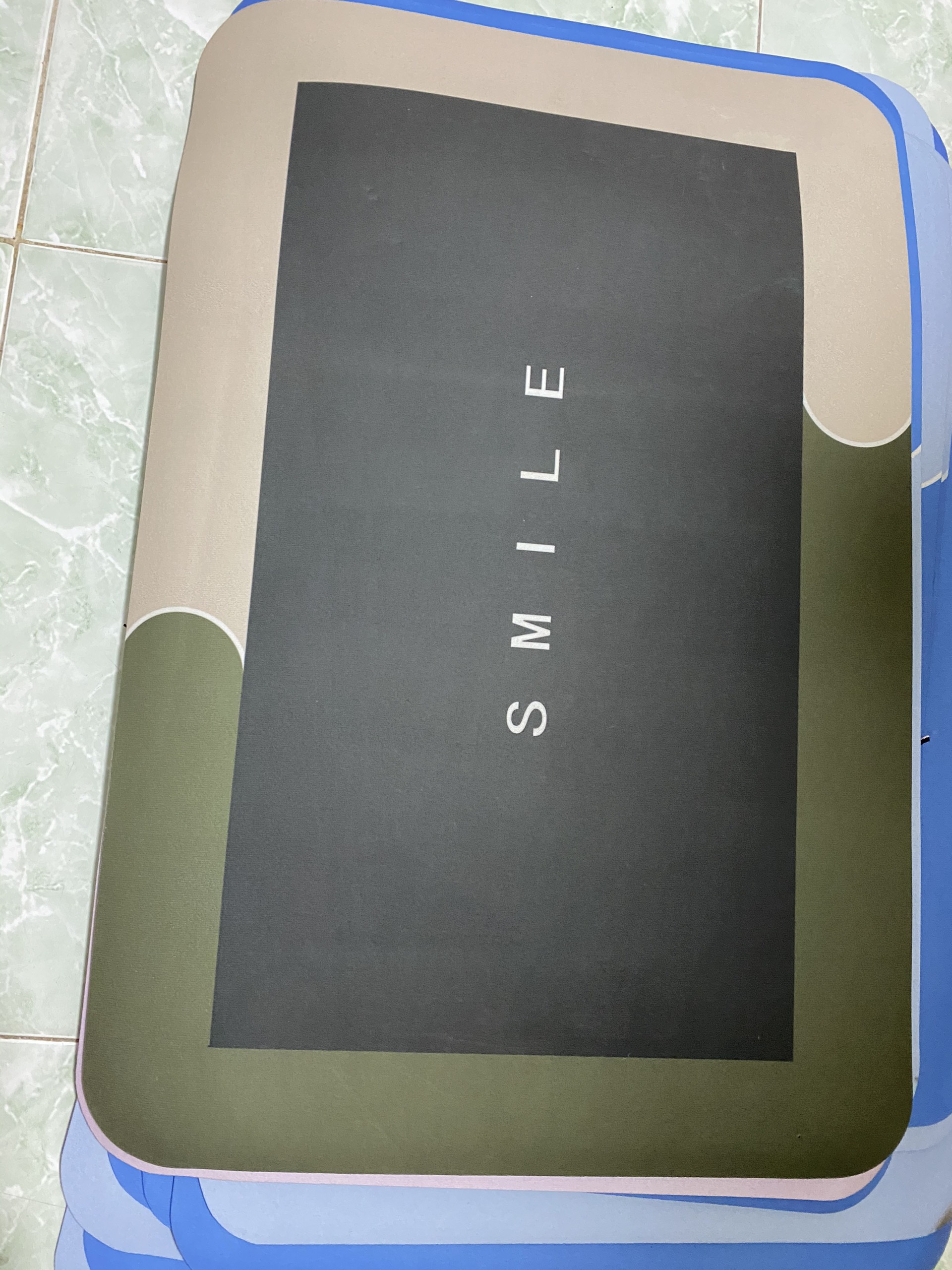 Thảm chùi chân Silicon Bathroom siêu thấm nước, chống trơn trượt