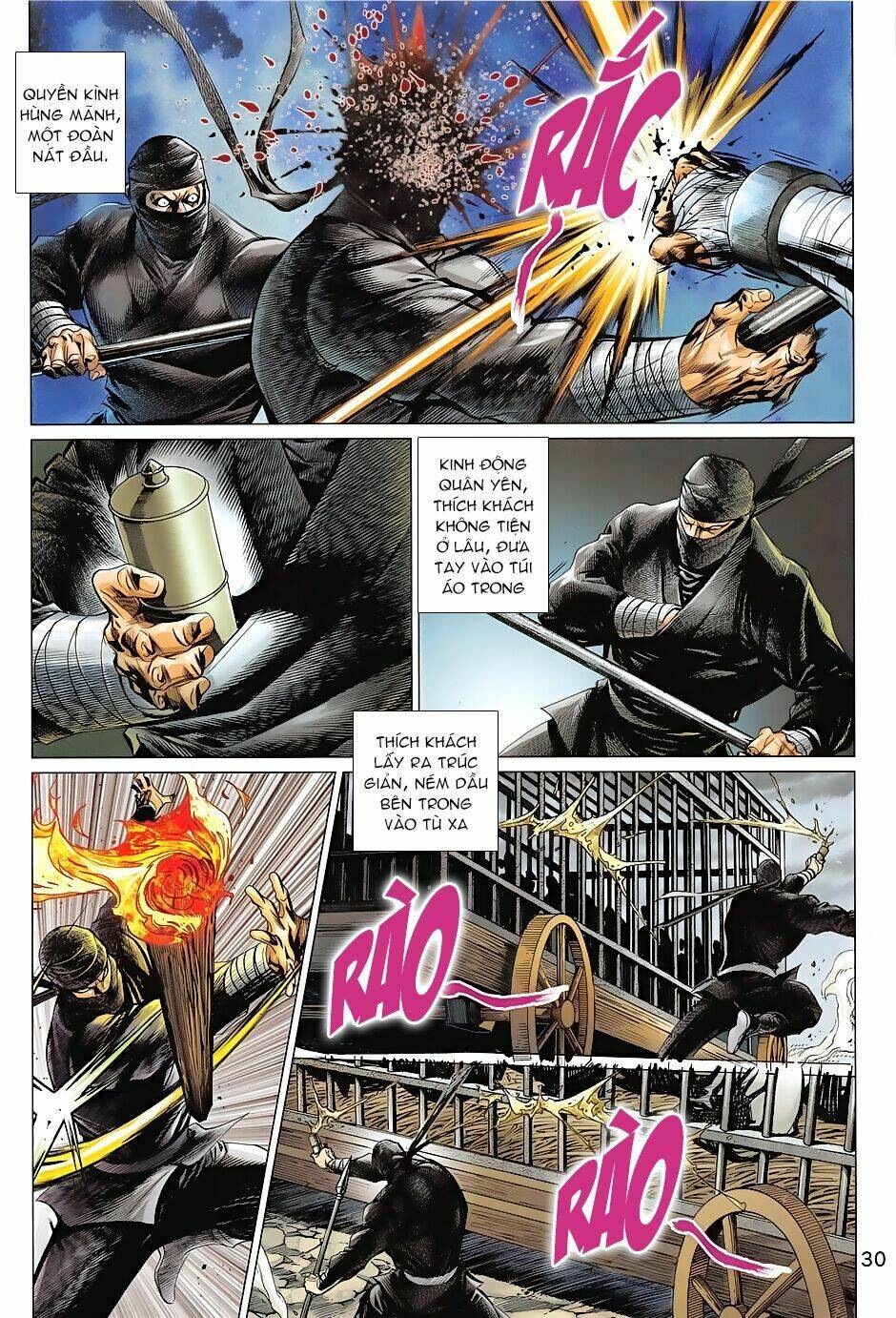 xuân thu mãnh sĩ chapter 7 30