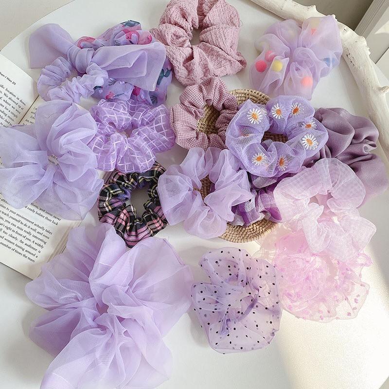 DÂY CỘT TÓC SCRUNCHIES SIÊU XINH