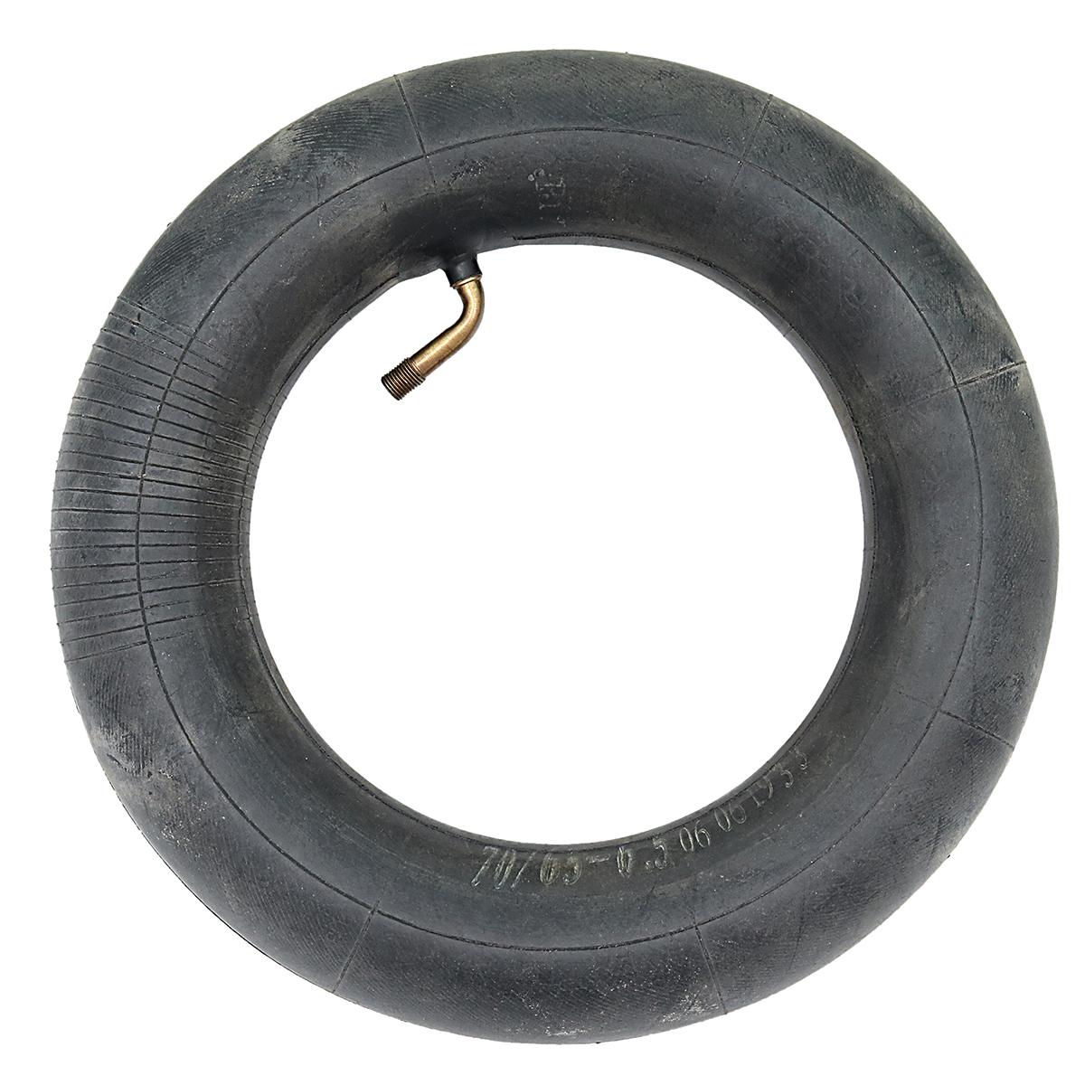 10 inch 70/65-6.5 10x2.70-6.5 Ống bên trong đặc biệt cho xe tay ga điện Color: Bent