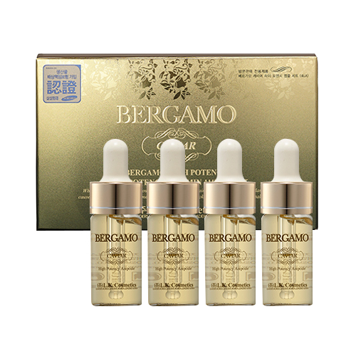 Tinh Chất Chống Oxy Hoá Từ Trứng Cá Muối Bergamo Caviar High Potency Ampoule 4 Set (Hôp 4 Chai)