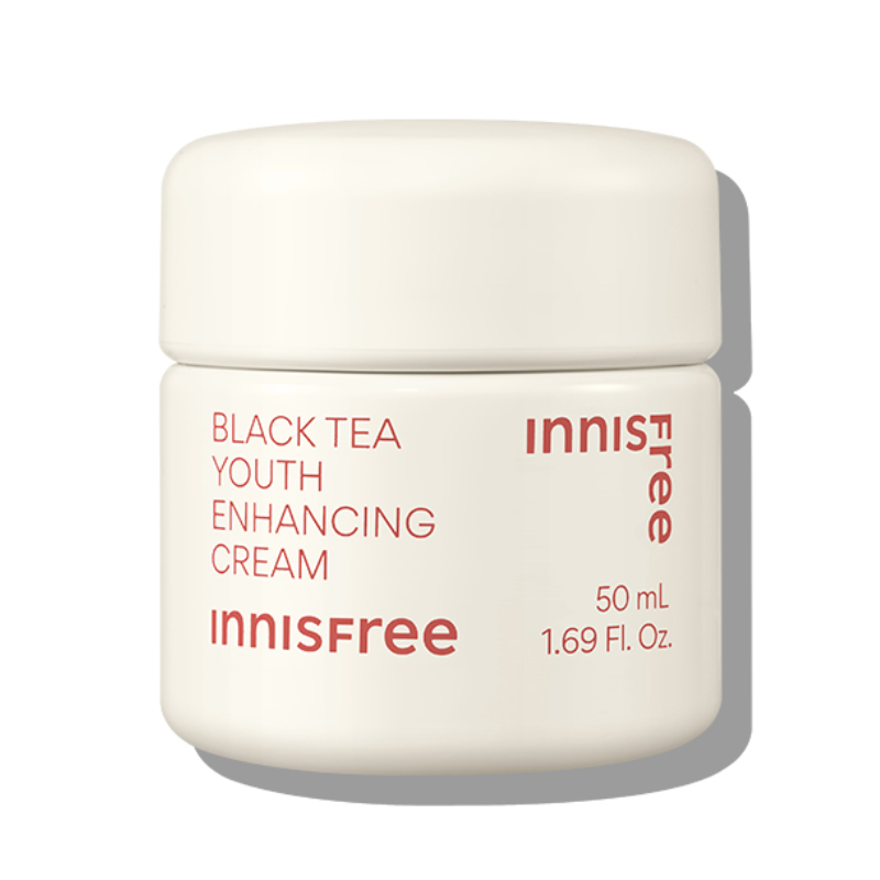 Kem dưỡng da ban đêm ngăn ngừa lão hóa từ trà đen innisfree Black Tea Enhancing Cream 50 mL (New 2023)