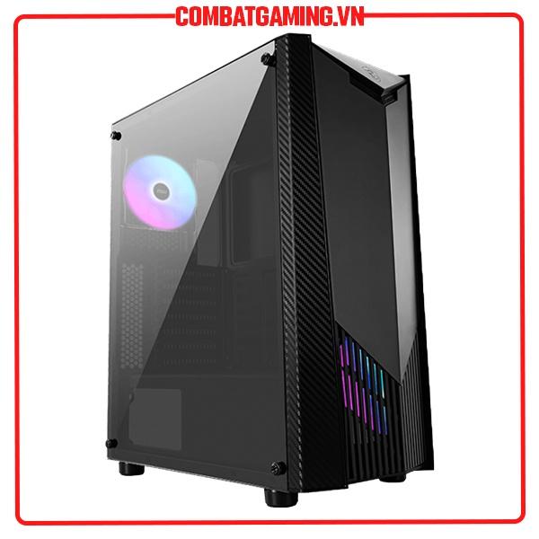 CASE MSI MAG SHIELD 110R (Mid Tower/Màu Đen/ Kèm 2 Fan ) - Hàng Chính Hãng