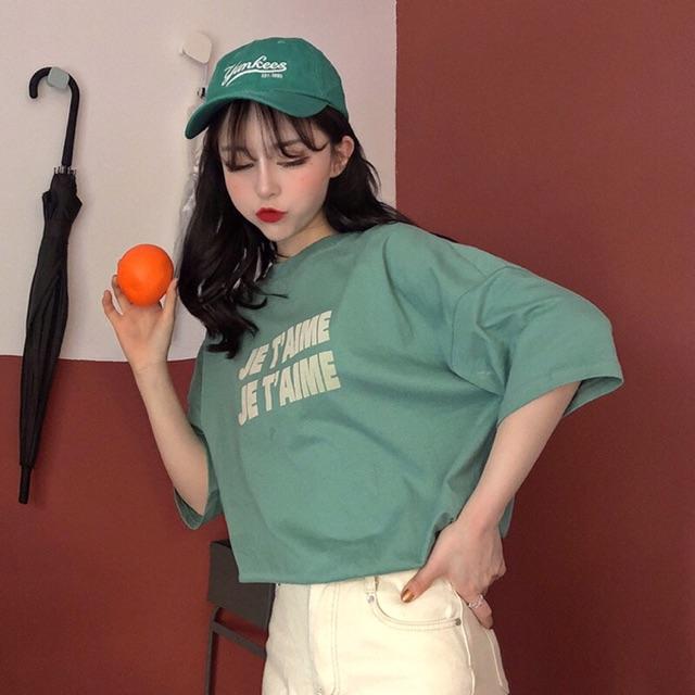 Áo thun tay lỡ form rộng