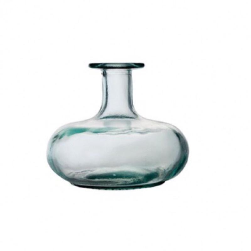 V4402 - Bình hoa thủy tinh tái chế VSM FLORERO BOTELLA - cao 12cm
