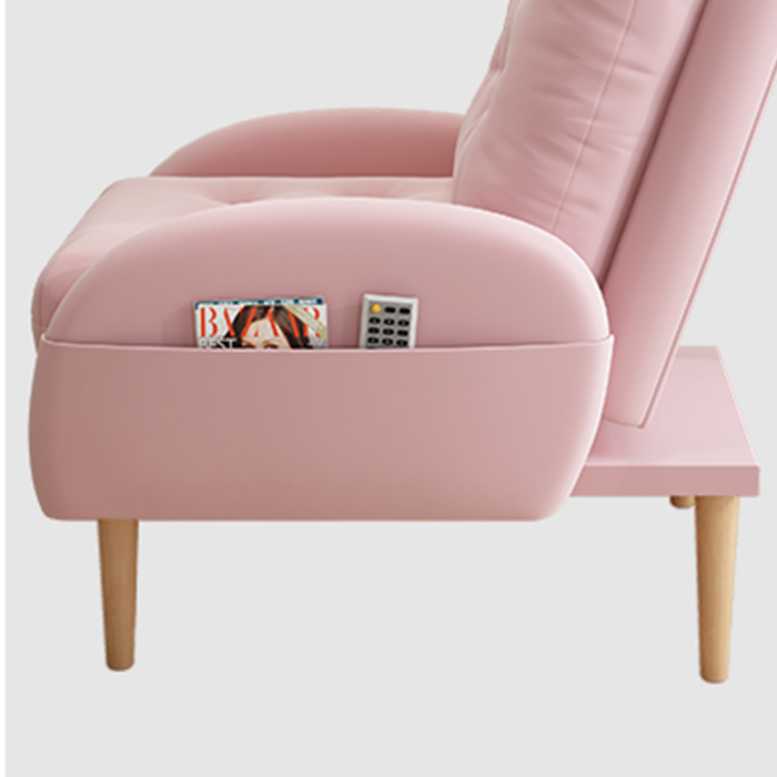 Ghế Sofa Thư giãn kèm đôn tiện lợi đa năng - Ghế Thư giãn Bọc Vải nỉ êm ái Cao cấp Bền đẹp GNK013