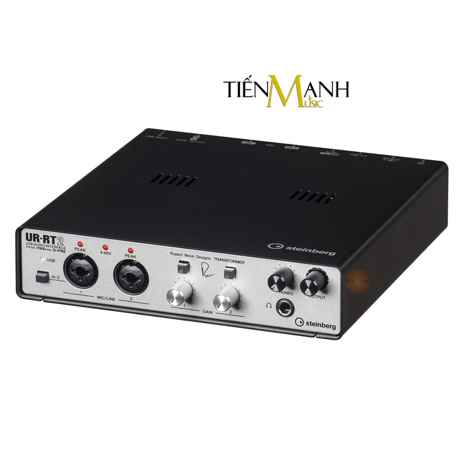 Soundcard Steinberg UR-RT2 - Sound Card Bộ Thu Âm Thanh và Livestream Audio Interface UR RT2 Hàng Chính Hãng - Kèm Móng Gẩy DreamMaker