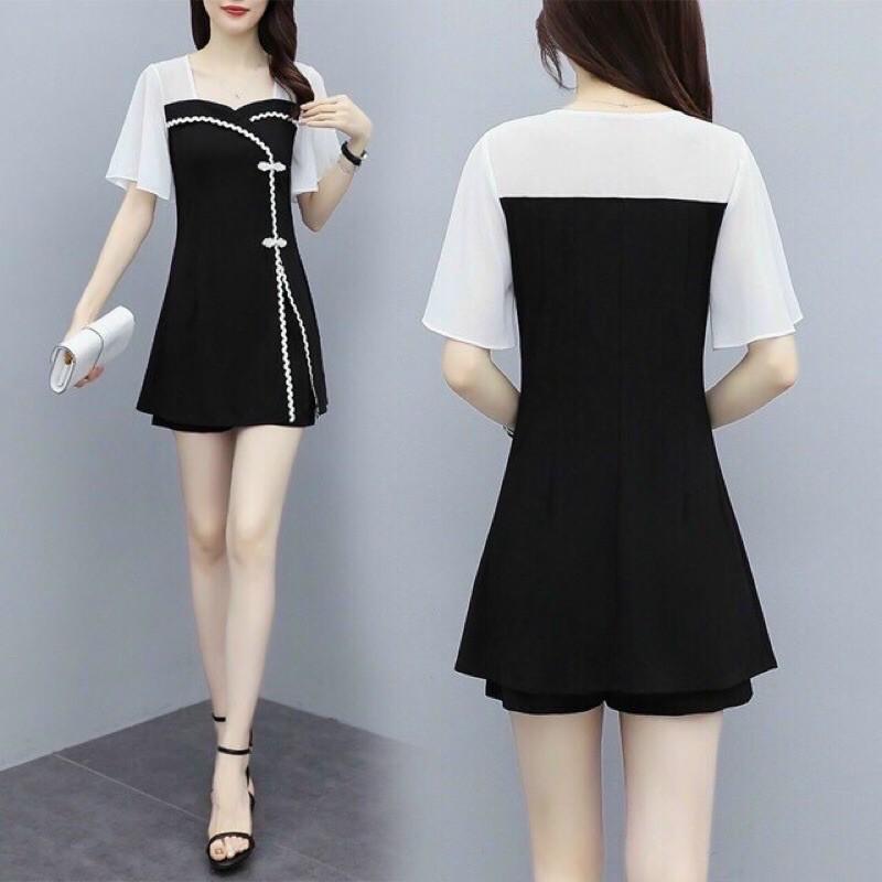 Set bộ đùi manggo phối voan xinh lung linh kèm hình thật