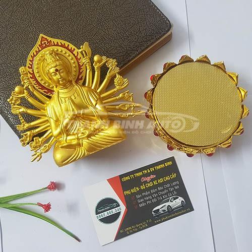 Tượng Phật Thế Âm Bồ Tát - Phật Tổ Như Lai Trang Trí Xe Hơi Mang Lại Bình An, May Mắn