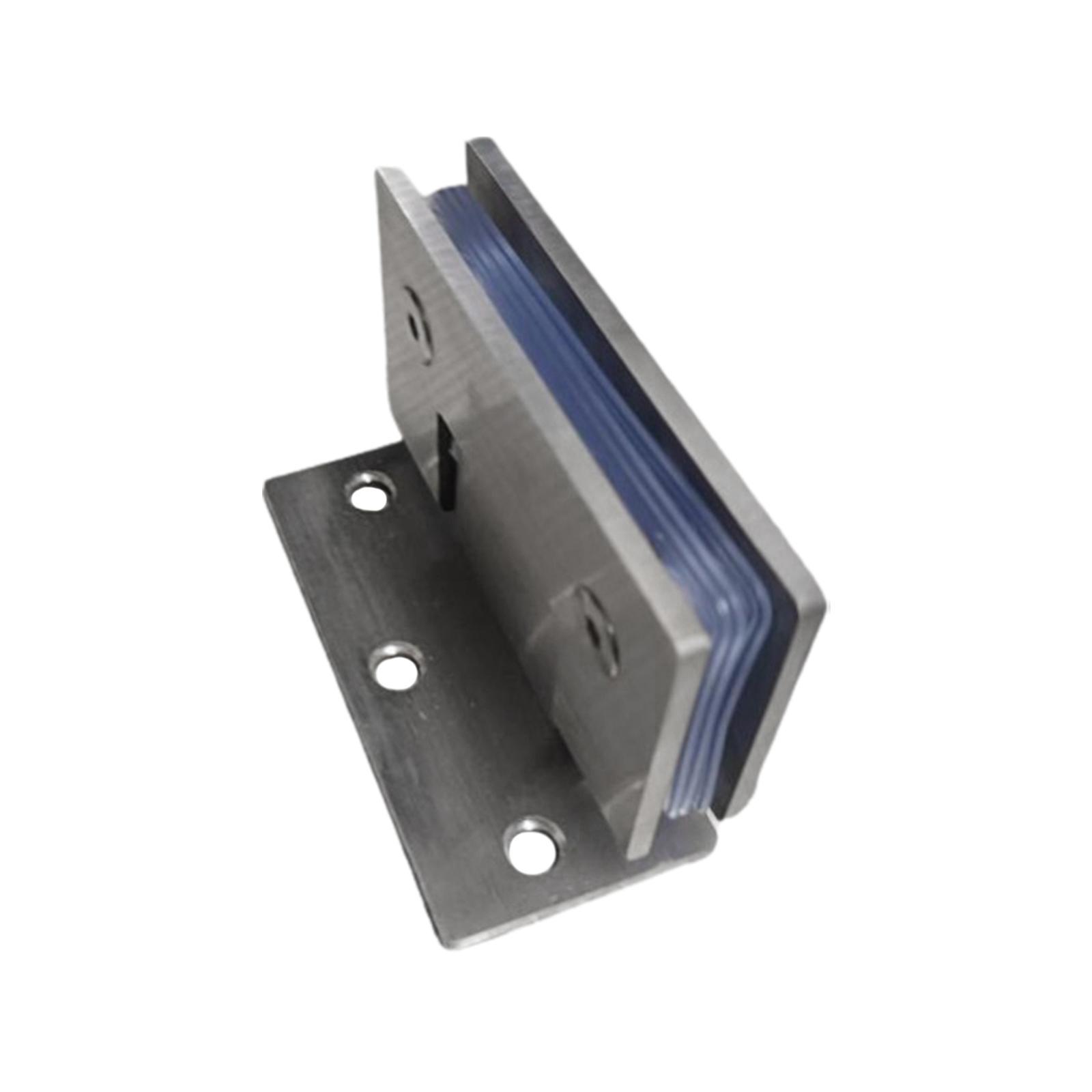 Shower Glass Door Hinges 90 Degree with Screws for 8-12mm Door Thickness