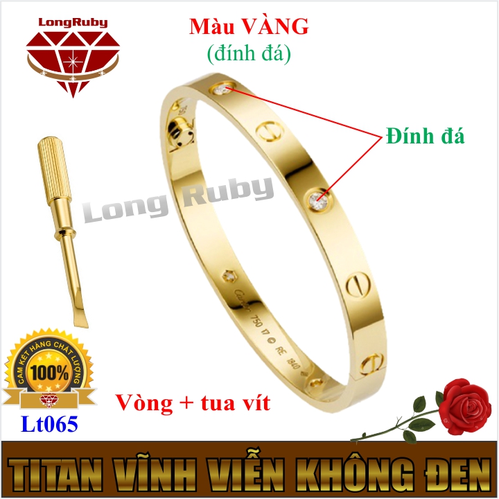 Lắc tay, Vòng tay Titan cao cấp - Lắc tay Nữ, Lắc tay Nam - LT061A