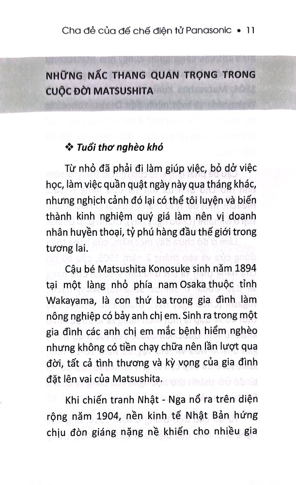 Thánh Kinh Doanh Matsushita Konosuke (SB)