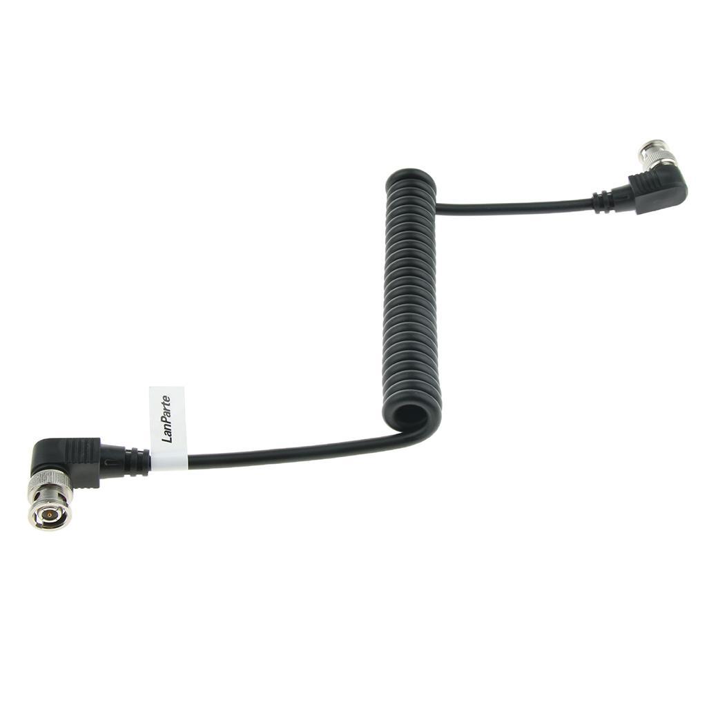 SDI BNC Right Angle Cable Male to Male Cord for DVR Monitor Wide Application