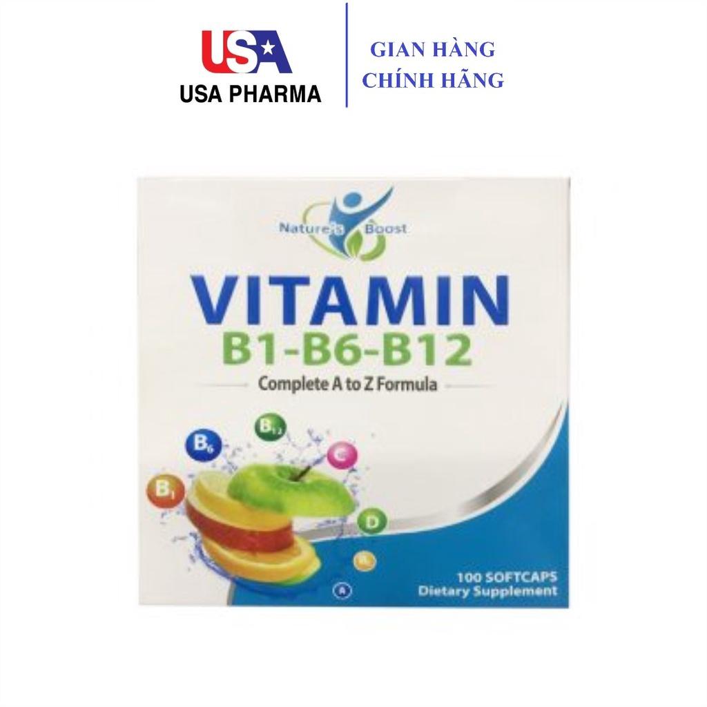 Vitamin B1-B6-B12 bổ sung vitamin, khoáng chất, bồi bổ cơ thể, người thiếu vitamin, nâng cao thể trạng, người mệt mỏi
