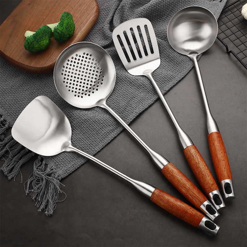 Bộ 7 dụng cụ nấu ăn chất liệu inox 304 cao cấp ROSEWOOD KITCHEN