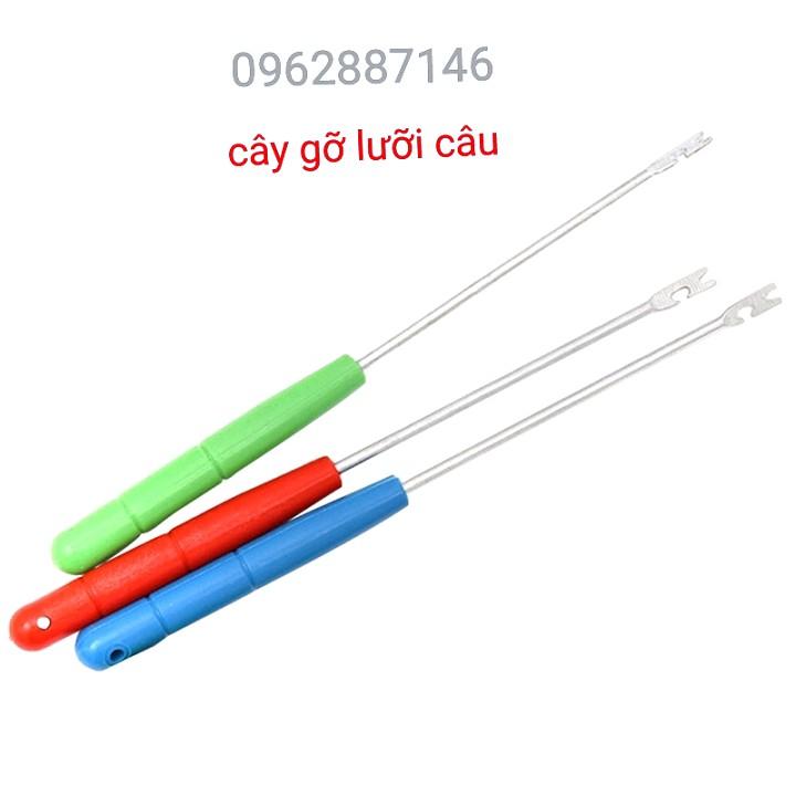 cây gỡ lưỡi câu que gỡ xiên dây câu cá nano