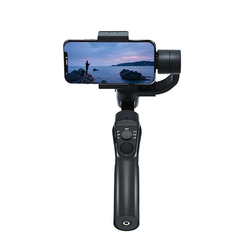 Tay Cầm Chống Rung Đa Năng Cho Điện Thoại Wiwu Gimbal S5B - Hàng Chính Hãng