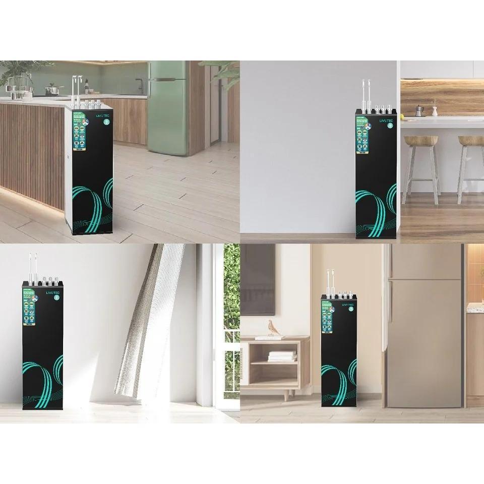 [ TẶNG BỘ LÕI] Máy Lọc Nước Nóng Lạnh RO Livotec 630S, Bổ Sung Hydrogen &amp; Khoáng Chất,