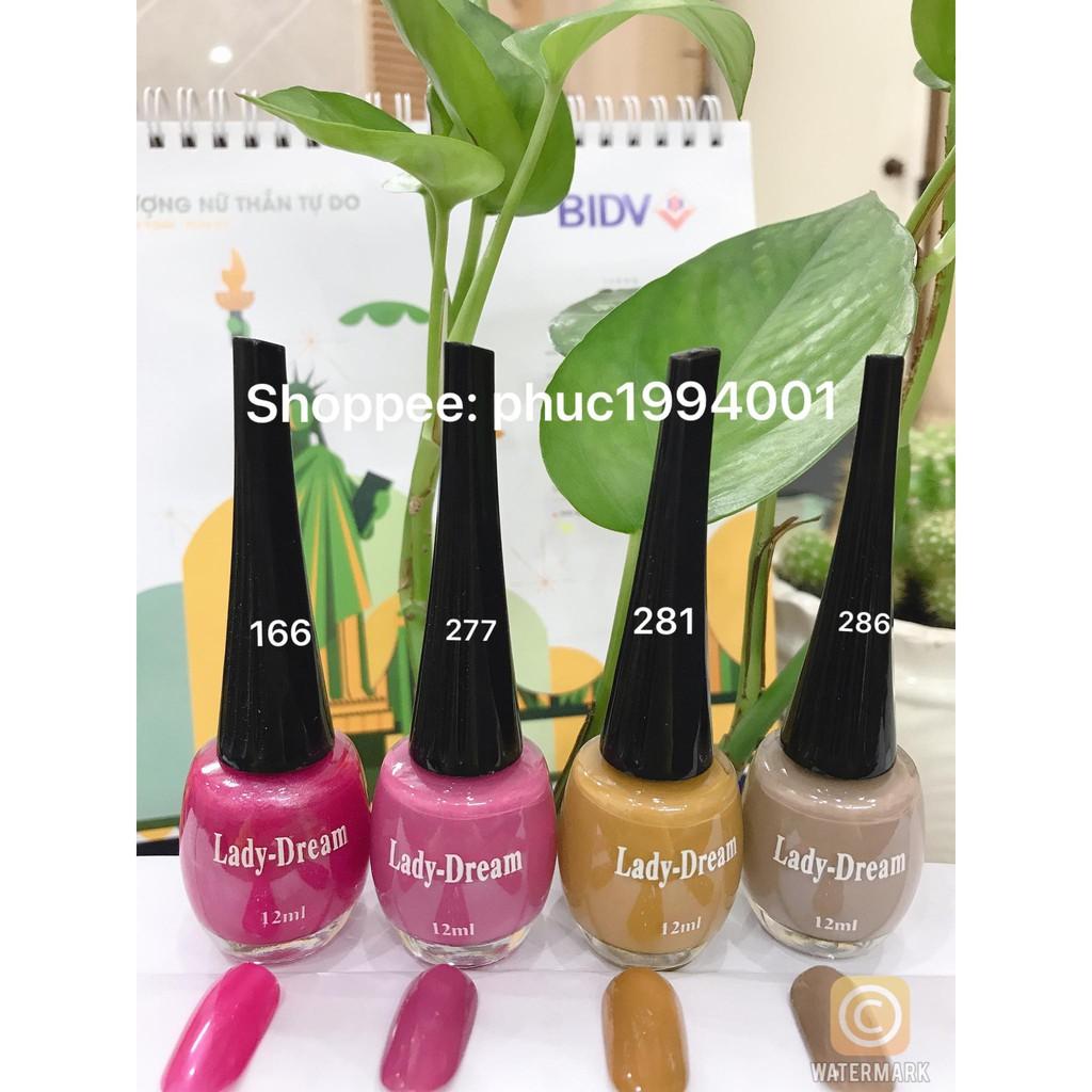 Sơn móng tay Ladydream 12ml (sơn thường)